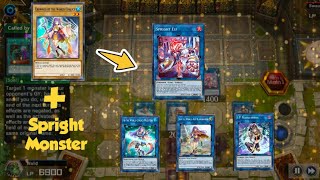 Spright World Chalice  Gameplay amp Decklist Yugioh Master Duel [upl. by Nelrsa372]