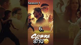 My rating for Cobra Kai seasons No hate but it’s my opinion Rating cobrakai [upl. by Rashidi]