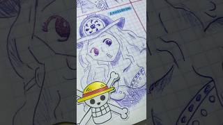 Dibujando a Aphelandra  one piece [upl. by Pepi]