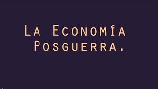 La Economía Posguerra Primera Guerra Mundial [upl. by Berman727]