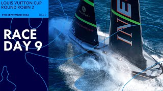 Louis Vuitton Cup  Day 9  Round Robins  LIVE [upl. by Eidnas]