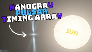 NANOGrav Pulsar Timing Array  Universe Sandbox [upl. by Skyla]