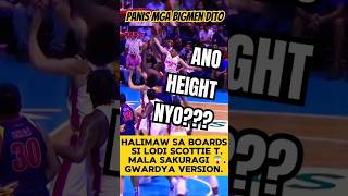 KALAWIT NI SCOTTIE PANIS ANG MGA BIGMEN😱😱😱 shortsfeed shortvideo shorts pba basketball ginebra [upl. by Lyrret]