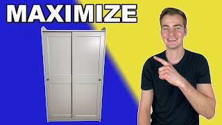 Maximize Your Storage With This IKEA Wardrobe [upl. by Amadis26]