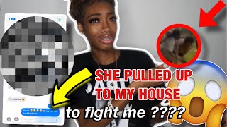 POV A girl pulled up to my house to fight  I got jumped 🤭 video included MUST WATCH [upl. by Ferde]