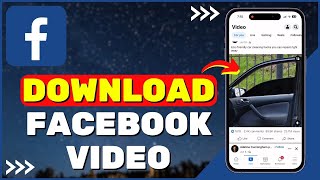 How to Download Facebook Video on iPhone amp Android [upl. by Aneeuqahs]