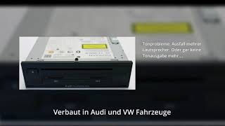 Audi MMI High 8V0035043 MIB Main Unit Harman VW Discover Pro Kein Ton Ausfall [upl. by Darton348]