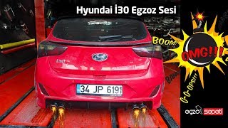 HYUNDAI I30 16 DİZEL KUMANDALI VAREX EGZOZ SESİ [upl. by Dnalrag]