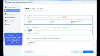 Clone Disk to HDD or SSD in Simple Clicks  EaseUS Partition Master [upl. by Bernice390]