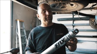 How To Fox 20 Performance Shock Install  Chevy Express Van [upl. by Annelise]