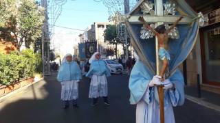 Sannicandro Raduno diocesano delle Confraternite Processione del Gesù di Praga Piazza dei Caduti [upl. by Rudiger890]