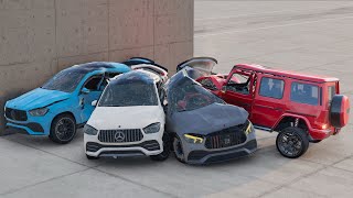 Mercedes GLE vs Mercedes G Wagon [upl. by Adleme]