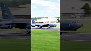 B52 Stratofortress touches down at United Kingdom [upl. by Ttimme]