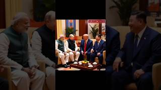 quotWorld Leaders Unplugged Modi Putin Trump amp Kim Share Tea and Tales in a Cozy Settingquotaishorts [upl. by Terr]