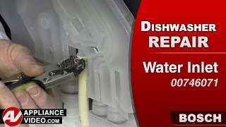 Bosch Dishwasher  Leaking Water  Water Inlet Repair and Diagnostic [upl. by Pas557]