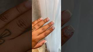 Short baking soda nails as requested 🤍🥰 [upl. by Alvan291]