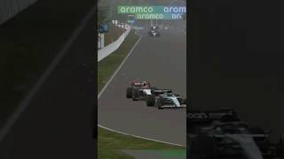 Suzuka GP Precision Tsunoda Overtakes Stroll  F1 23 RacingNL Short [upl. by Gereron]