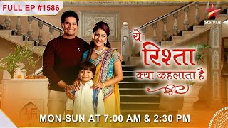 Devyani ne Rajshri se माफी मांगी Full Episode1586  Yeh Rishta Kya Kehlata Hai [upl. by Etnemelc942]