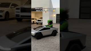 When your son asks to play Mario Kart irl… shorts family luigi mario [upl. by Anayk]