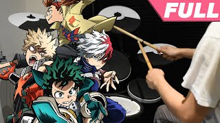 Boku no Hero Academia World Heroes Mission ED Full【Empathy】by ASIAN KUNGFU GENERATION Drum Cover [upl. by Pammi713]