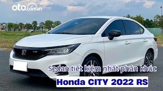 HONDA CITY RS 2022 Sedan hạng B giá chỉ 500Tr  MUA BÁN Ô TÔ CŨ OTOCOMVN [upl. by Alesiram]