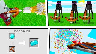 🤐 10 SEGREDOS que VOCÊ NÃO SABIA sobre a BESTA no MINECRAFT crossbow [upl. by Quartis]