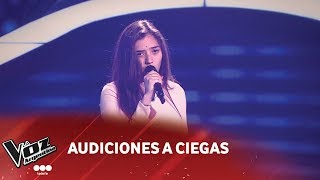 Camila Molina  quotOnce milquot  Abel Pintos  Audiciones a ciegas  La Voz Argentina 2018 [upl. by Deragon]