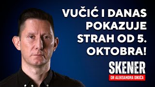 SKENER dr Aleksandra Dikića Vučić i danas pokazuje strah od 5 oktobra [upl. by Gautier680]