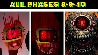 All Phases But Phase8 VS Phase9 VS Phases10 in Incredibox Sprunki versions [upl. by Aihsema]