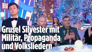 MilitärPropaganda an Silvester Die NeujahrsShow im RusslandTV [upl. by Rachel]