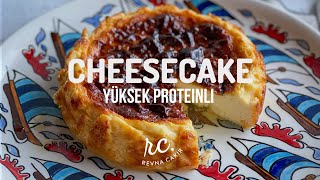 Proteini Yüksek Cheesecake  San Sebastian’a Taş Çıkartır [upl. by Artema563]