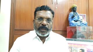 Thol Thirumavalavan MP  Song promotion  Hindi theriyathu poda  மொழிப் போர் பாடல் [upl. by Azaria]