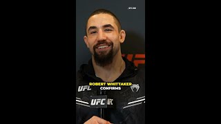 Whittaker vs Chimaev Confirmed [upl. by Ethe561]