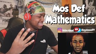 FIRST TIME HEARING Mos Def  Mathematics REACTION [upl. by Osicnarf]