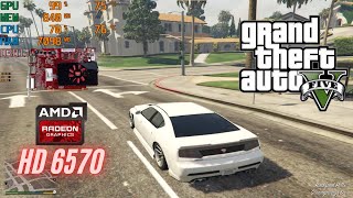 HD 6570  I5 3470  TEST GAMEPLAY GTA 5 720p 800x600 [upl. by Puritan630]