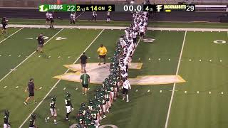 Lobo Football JV VS Forney Oct 5 2023 500pm [upl. by Lang]