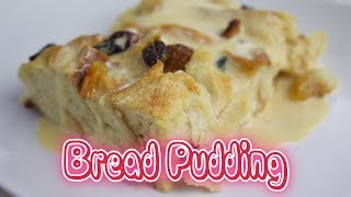 How to Make  Bread Pudding  Cara Buat  Puding Roti [upl. by Swerdna]