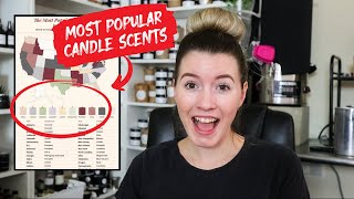 Reacting To The Most POPULAR Candle Scents By State [upl. by Retswerb]