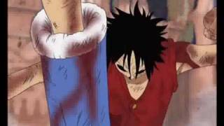 ONE PIECE AMV ROW ROW FIGHT THE POWER [upl. by Buehrer]