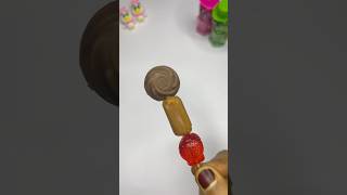 Strawberry 🍓 Jelly With Eclairs Chocolate Popsicle shotrs youtubeshort shortsvideoviral [upl. by Dann516]