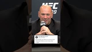 Dana White Theres no chance Ill let Jon Jones fight Alex Pereira [upl. by Camilla]