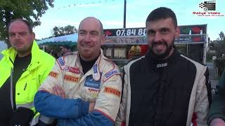 Anthony Boitel et Mickaël Suin à larrivée du Rallye du Charlemagne 2024 [upl. by Ellehcam946]