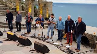 Fishermans Friends  The Minack Theatre The Leaving of Liverpool [upl. by Atilrep]