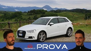 Audi A3 Sportback gtron a metano il nostro test drive [upl. by Bayard]