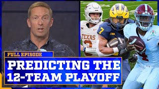 Texas Ohio St lead Joel Klatt’s Preseason 12Team Playoff Bracket plus his National Champion Pick [upl. by Hembree323]