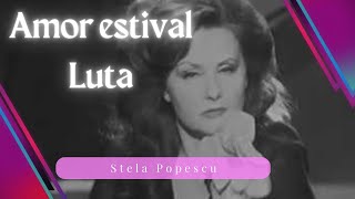 Stela Popescu  Amor Estival  LUTA  Remastered  Karaoke Instrumental Fox Master [upl. by Bobina]