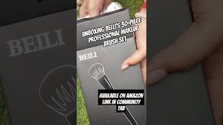 Unboxing Bellis 30piece professional makeup brush setshortsfeed makeupbrushes makeuptutorial [upl. by Cal]