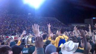 Baylor vs Oklahoma RUSHING THE FIELD 2012 [upl. by Danica]