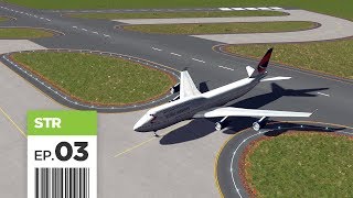 Cities Skylines FBS International Airport — Part 3 — Runways amp Taxiways [upl. by Leagiba292]