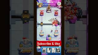 clash royale  4 card game play  see the full fight 🤯👑 [upl. by Justicz]